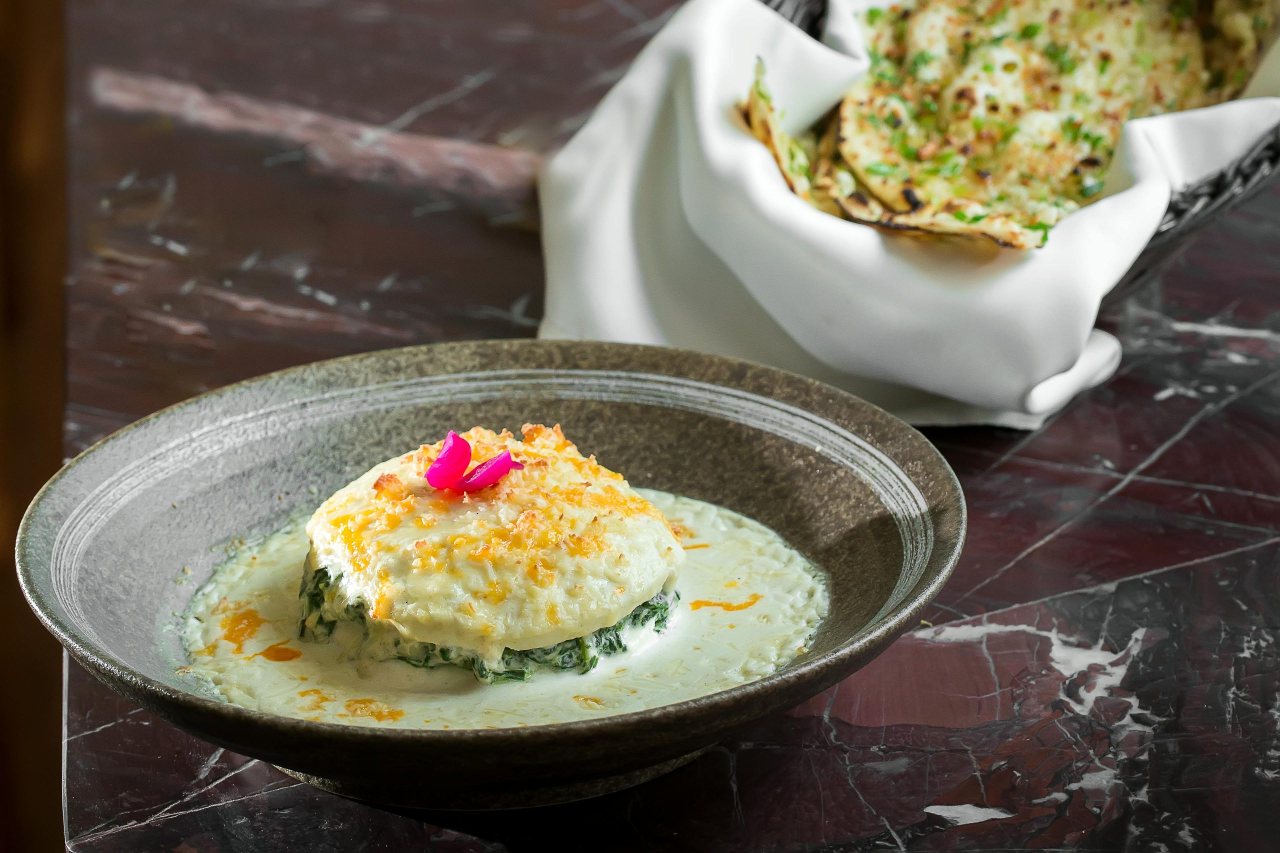 Espinacas a la Crema