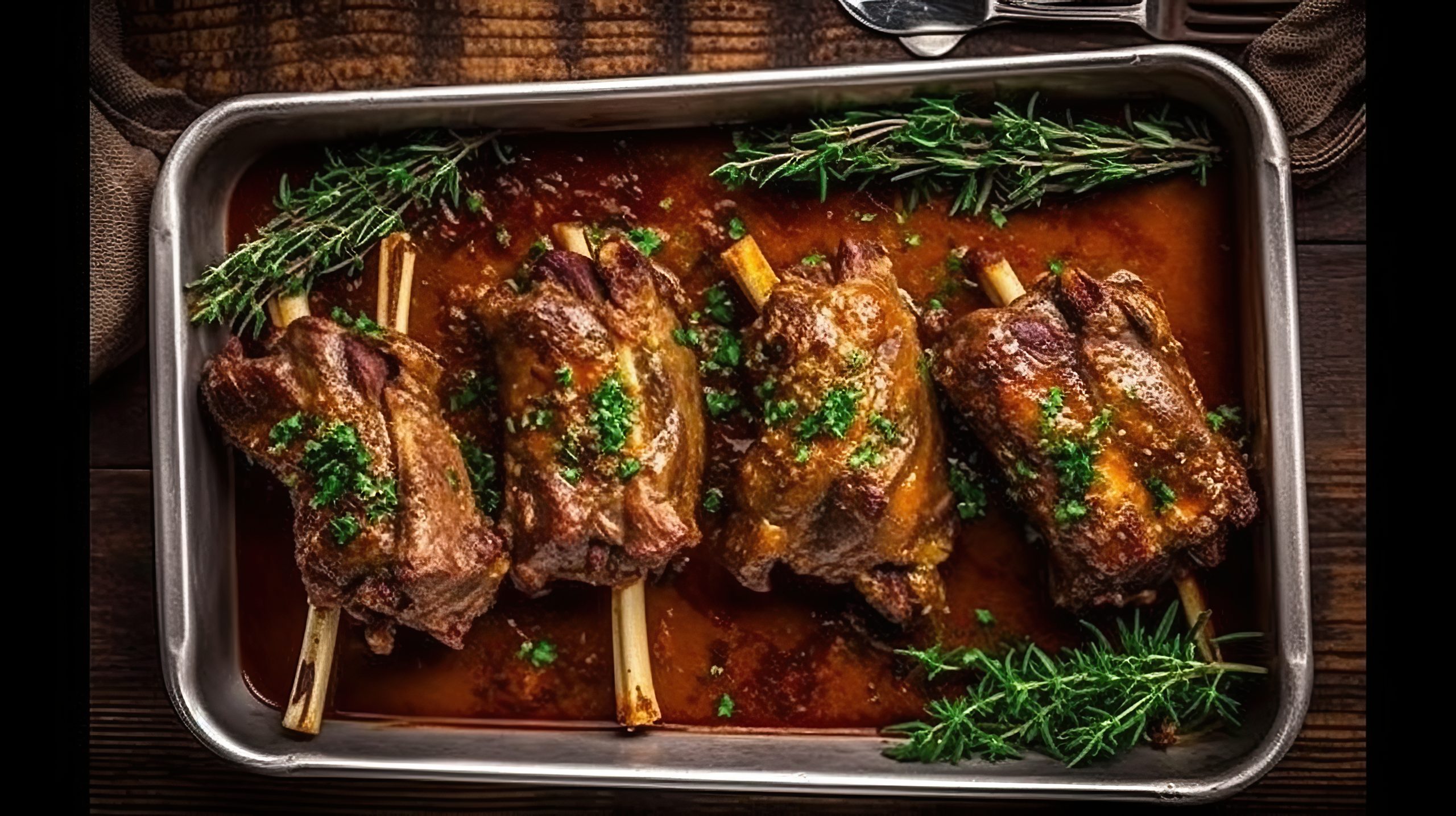 Jarretes de Cordero en Cocción Lenta