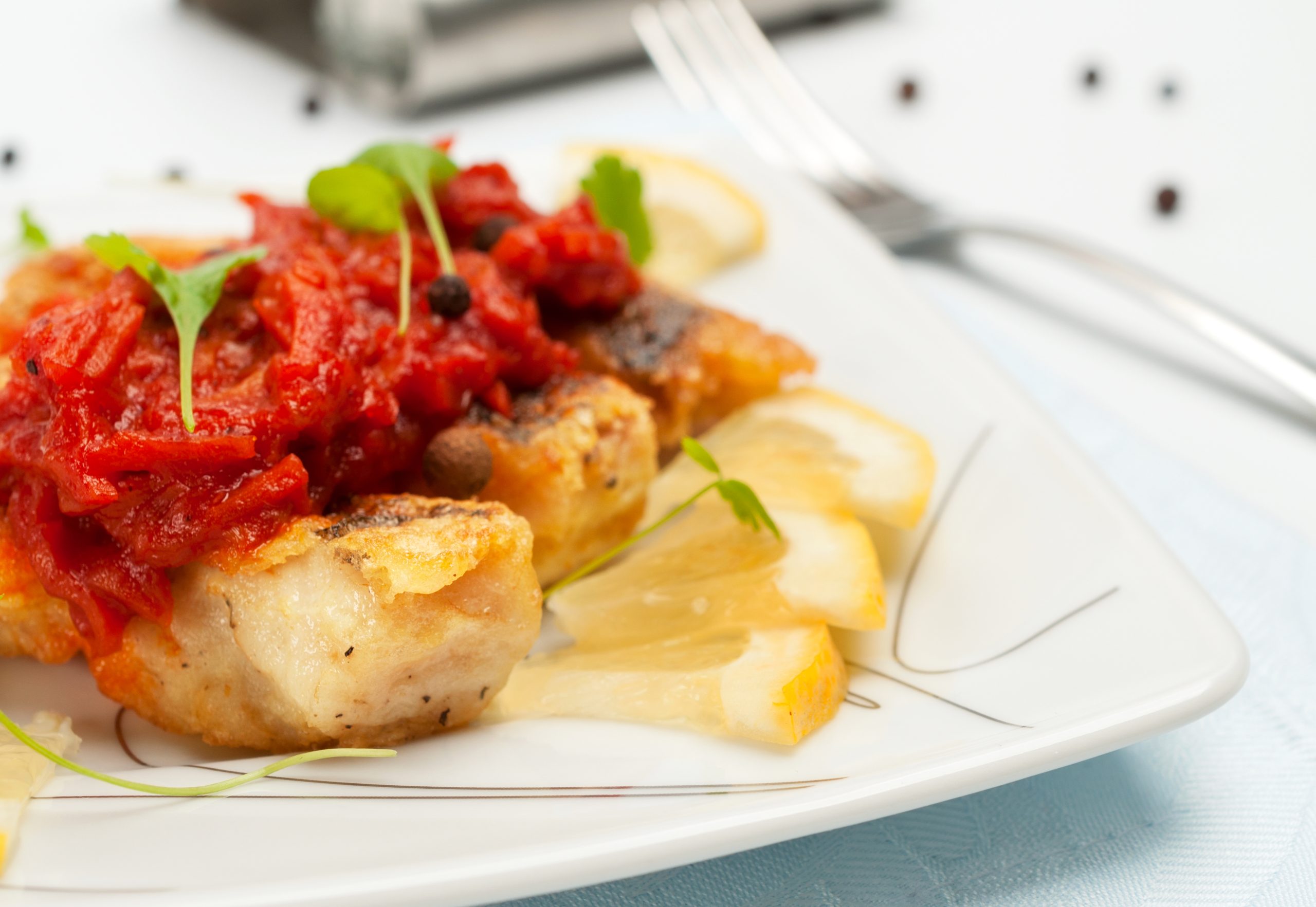 Bacalao con Tomate