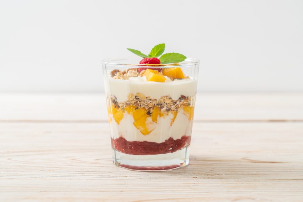 Parfaits para el desayuno