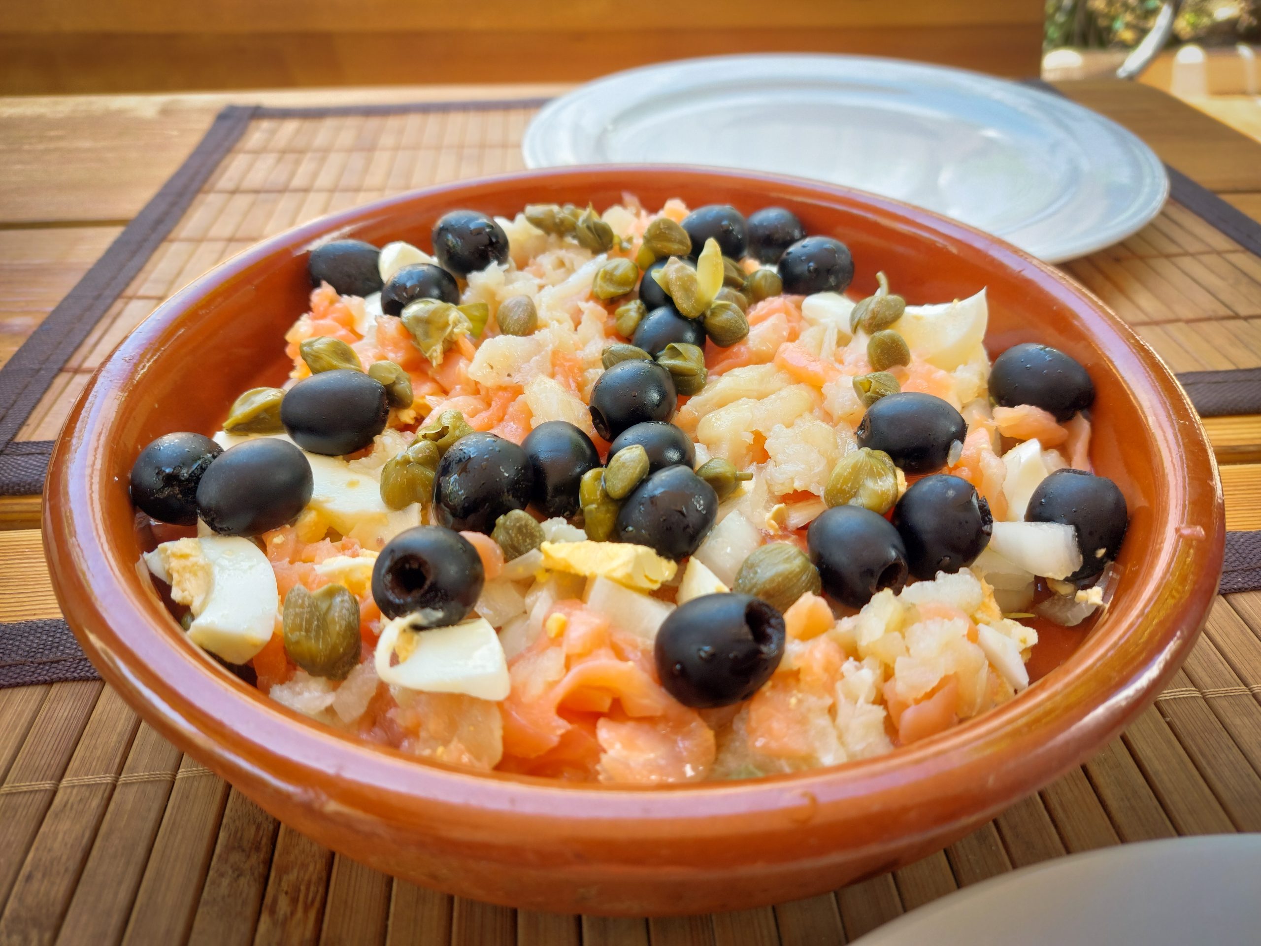 Ensalada de Patatas y Salmón Ahumado