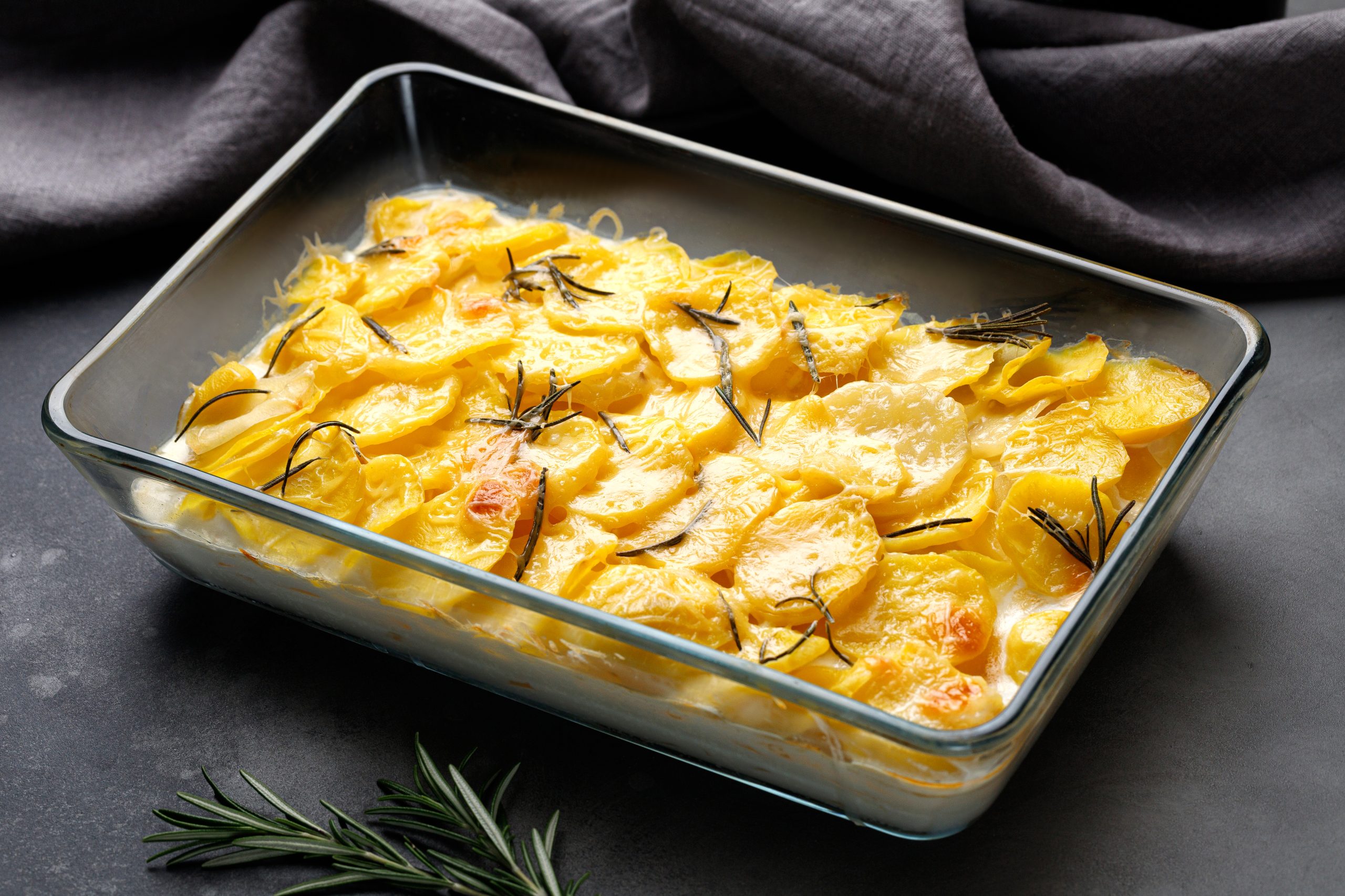 Patatas Gratinadas con Romero